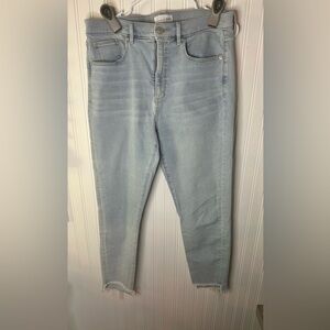 LOFT Light Wash Ankle Jeans